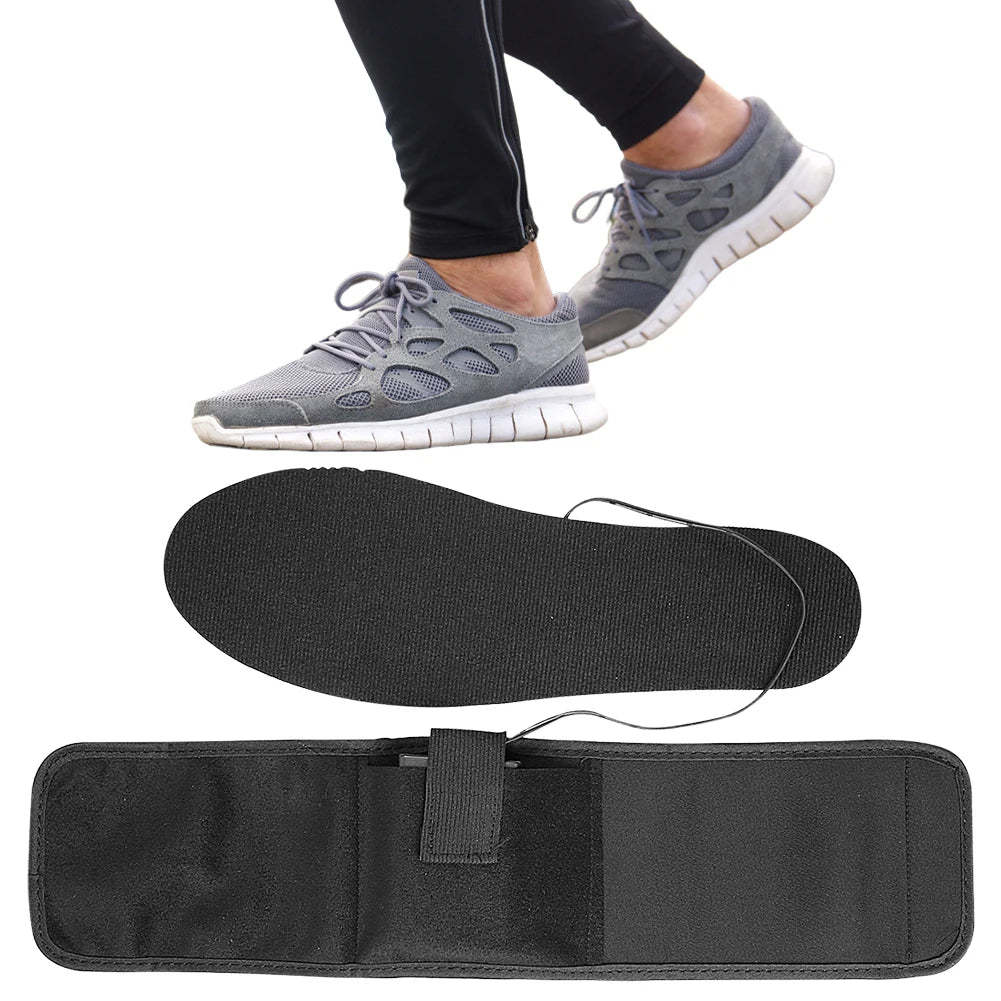 Electric Heated Insoles with Battery Box Outdoor Thermal Insoles Washable Warming Shoe Insoles for Outdoor Sports Qme