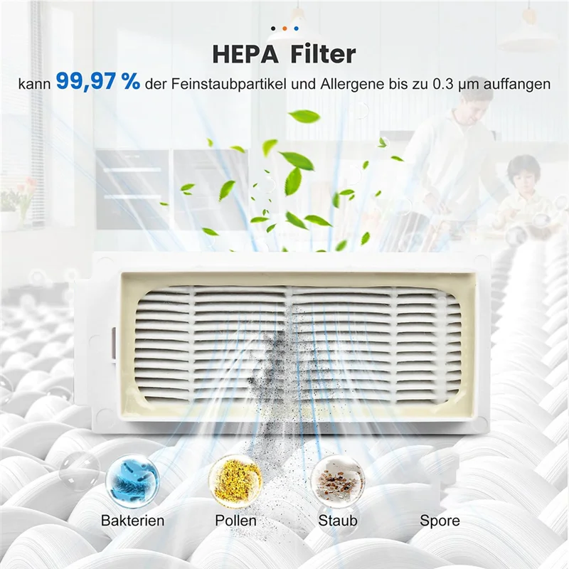 A02F-For ECOVACS DEEBOT Robot Vacuum Cleaner Roller Brush Filters Cloths Side Brushes Dust Bags Robot Vacuum Cleaner Accessory S Qme