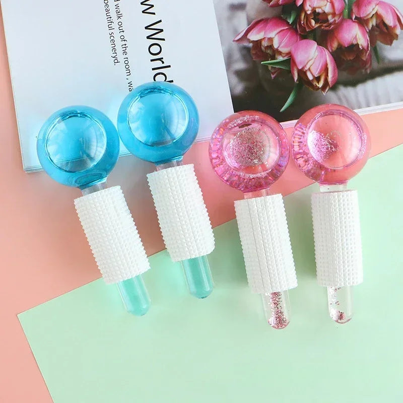 Face Roller Tightening Redness Soothing Salon Wrinkle Remover Ice Qme