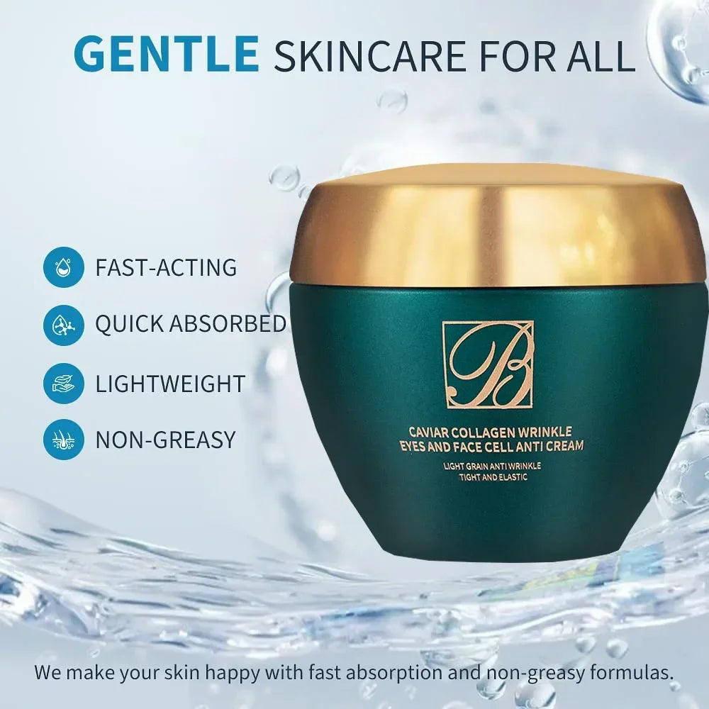 Caviar Collangen Wrinkle Eyes Face Cream Moisturizer Collagen Qme