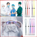 Multi-function Glasses Chain Men Women Mask Hanging Rope Windproof Hat Rope Adjustable Anti-lost Face Mask Glasses Chain Qme 10PCS