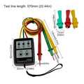 3 Phase Alternating Current Phase Meter Phase Detector Rotation Tester Phase Indicator Digital Phase-order Indicator. Qme 1PC