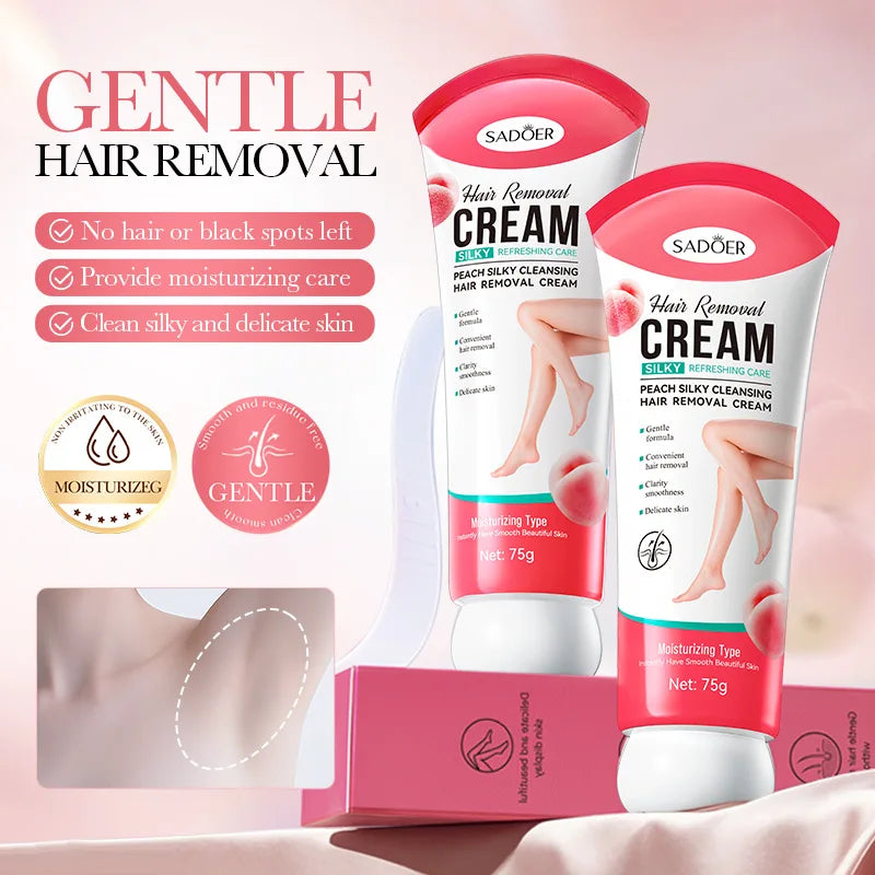 Hair Removal Cream Permanent Epilator Cream Intimate Areas Health Painless Hair Remover Growth Inhibitor for Woman Men Body Care Qme