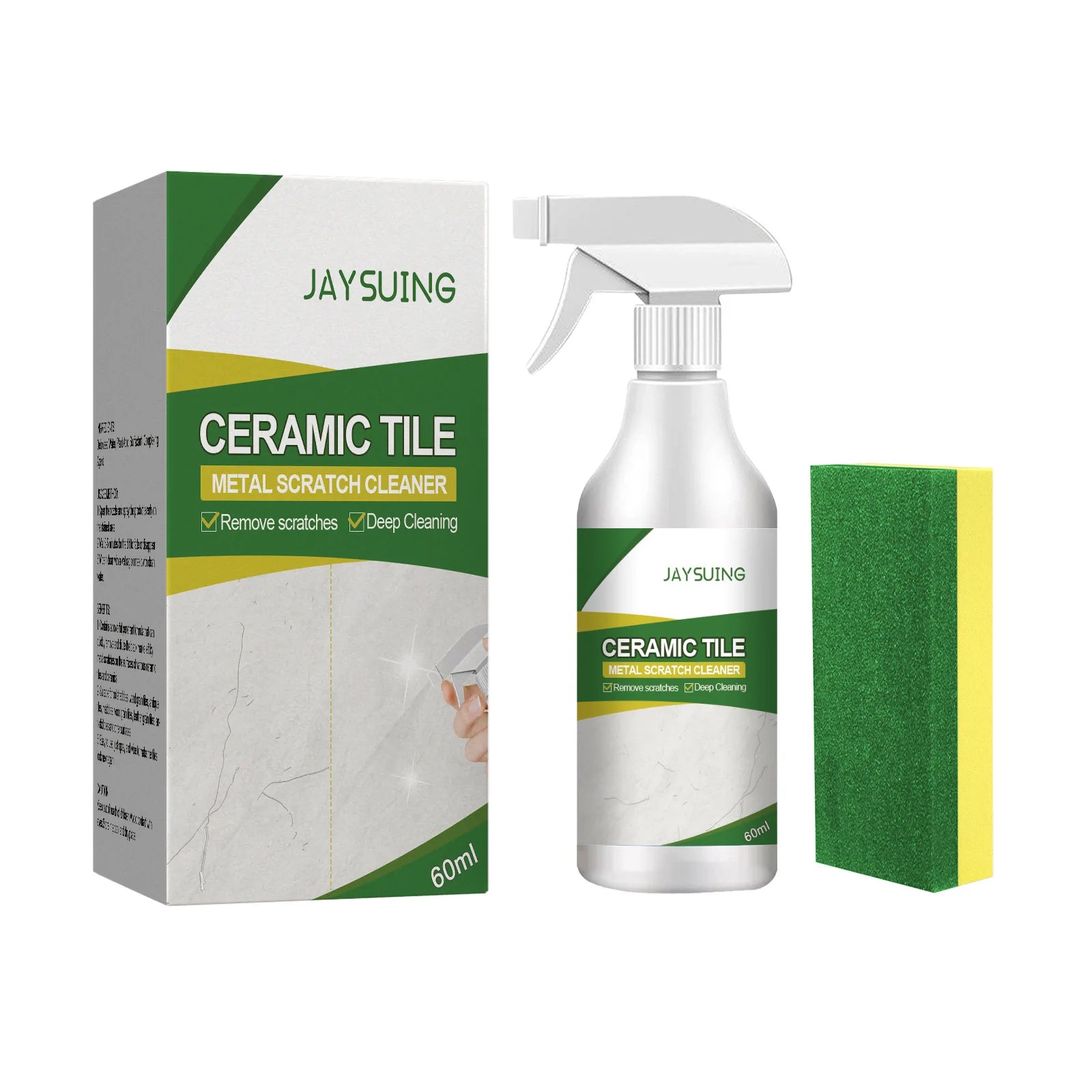 Ceramic Tile Scratch Remover Stubborn Oil Dirt Stains Scratch Repair Polishing Floor Ceramic Tile Washing Stone Stain Cleaner Qme 60ml Boxed