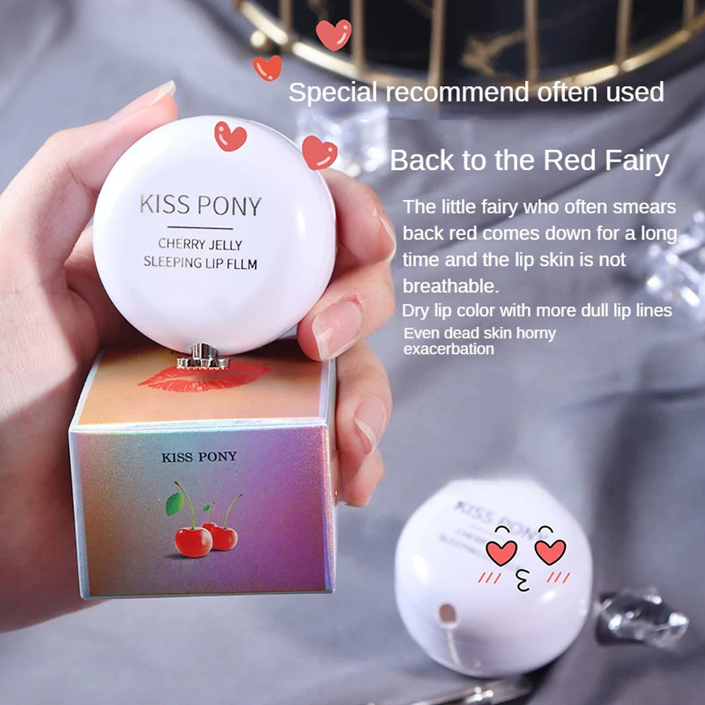 Night Moisturizing Lip Mask Long-lasting Brightening Natural Qme