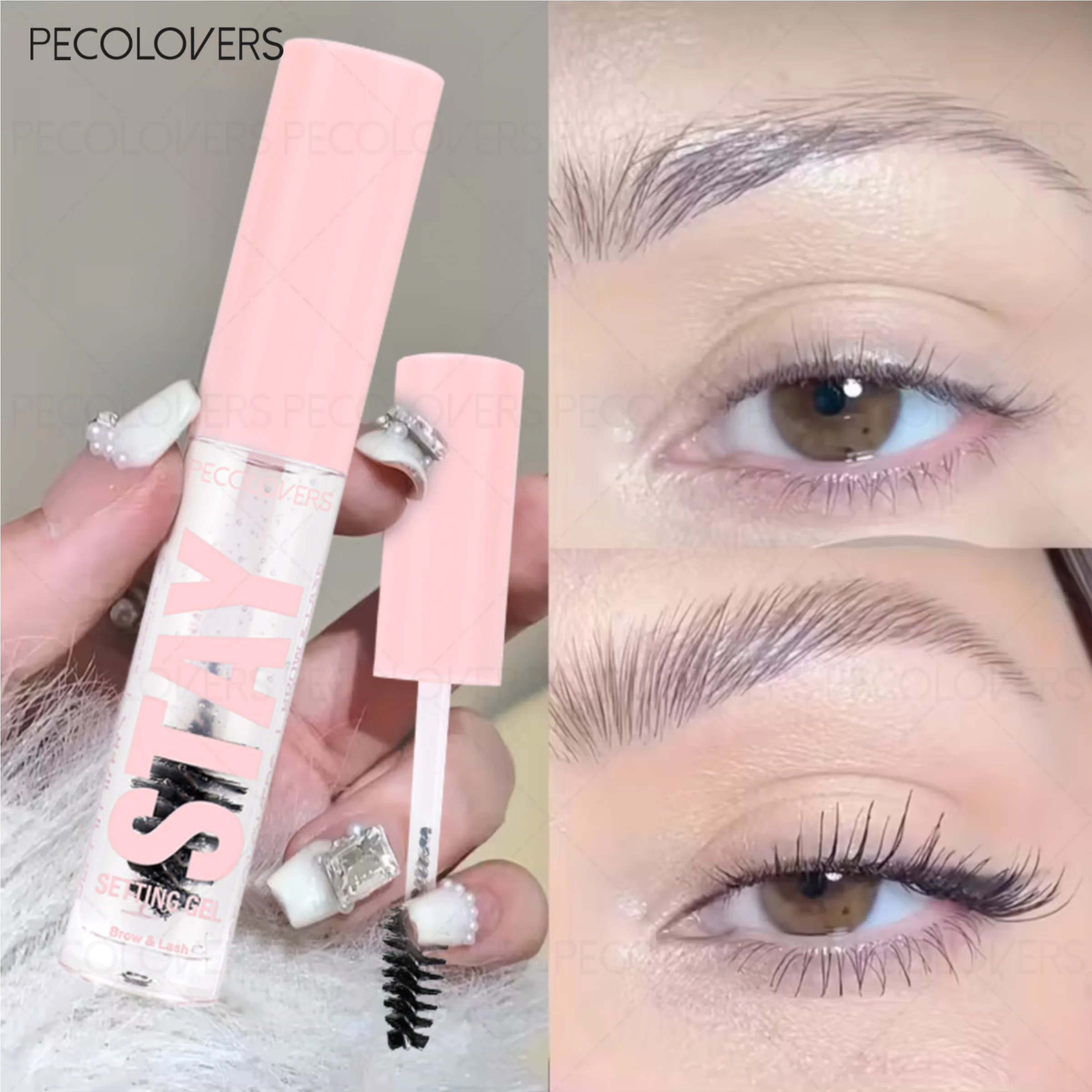 Stereoscopic Eyebrow Setting Liquid Natural Wild Brow Sculpting Qme