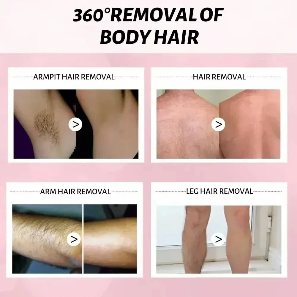 Natural Hair Inhibiting Spray Gently Soothes Nourishes Skin Painless Depilatory Agent Inhibits Hair Growth in Chest Armpit Thigh Qme