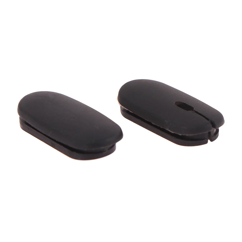 2Pcs Bicycle Derailleur Plug Carbon Frame Brake Cable Stop Rubber Di2 Cable Plug Oval Hole Rubber Stopper. Qme