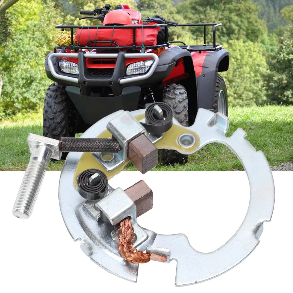 The Carbon Brush Accessories For The Starting Brush Plate Reconstruction Kit Are Suitable For Honda Trx350/Honda Trx400ex Qme