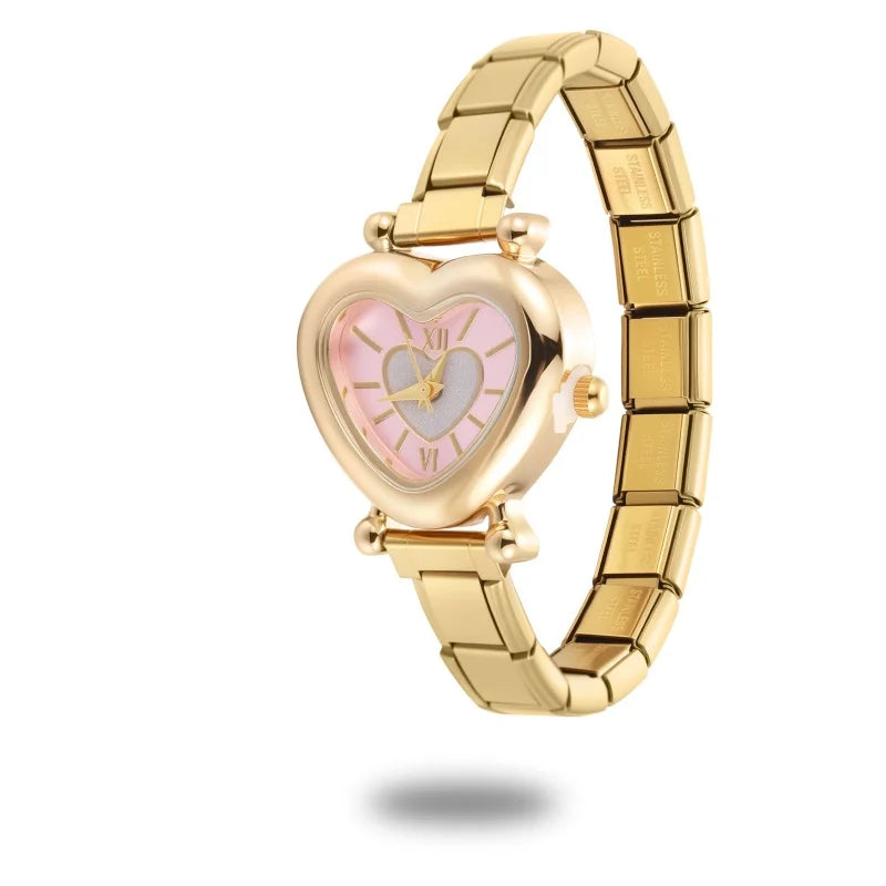 Dropshipping Italian Elastic Charm DIY Width Stainless Butterfly