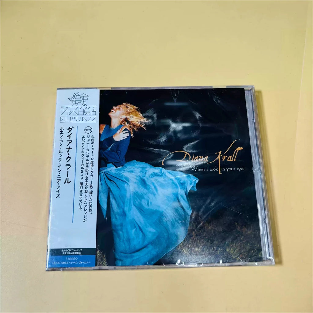Jazz Vocal CD Album | Blue Dress Portrait Atmospheric Cover, Japanese SHM-CD High-Fidelity Edition Qme