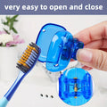 Toothbrush Head Covers Travel Portable Protector Cap Brush Pod Case Qme Default Title