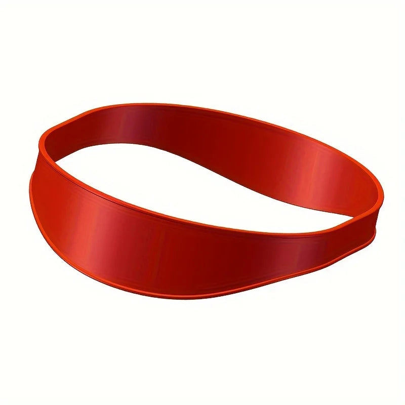 Adjustable Curved Fade Haircut Guide Band - Silicone Neckline Shaving Template for DIY Home Haircuts & Travel Use ﻿ Qme 1pc