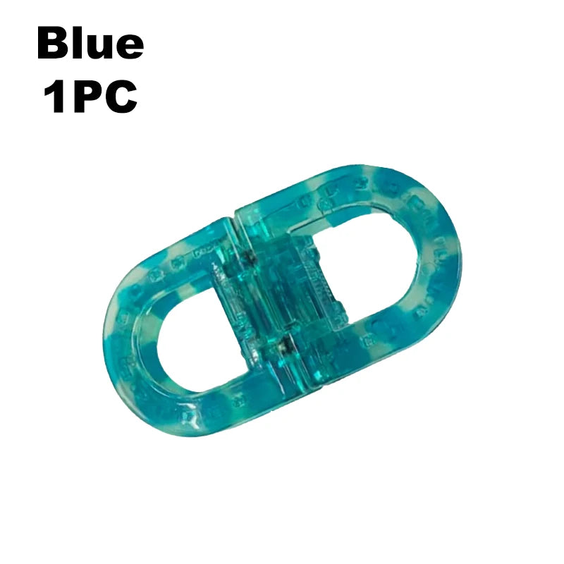 Magnetic Hair Clips Strong Hold Professional Salon Sectioning Clips Non-Slip Styling Clips for Women Girls Hairstyling Tools Set Qme Blue-1PC