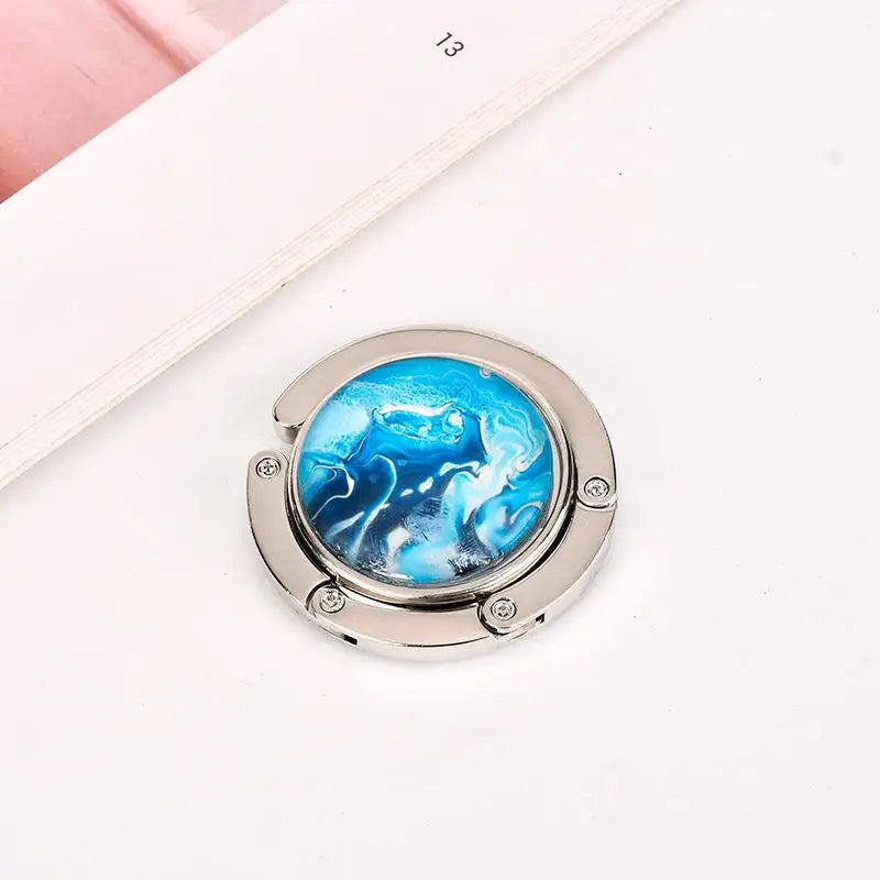 Fashion Foldable Handbag Hook Portable Purse Hook For Women Durable Creative Desk Hanging Rack Girls Gift Qme A5