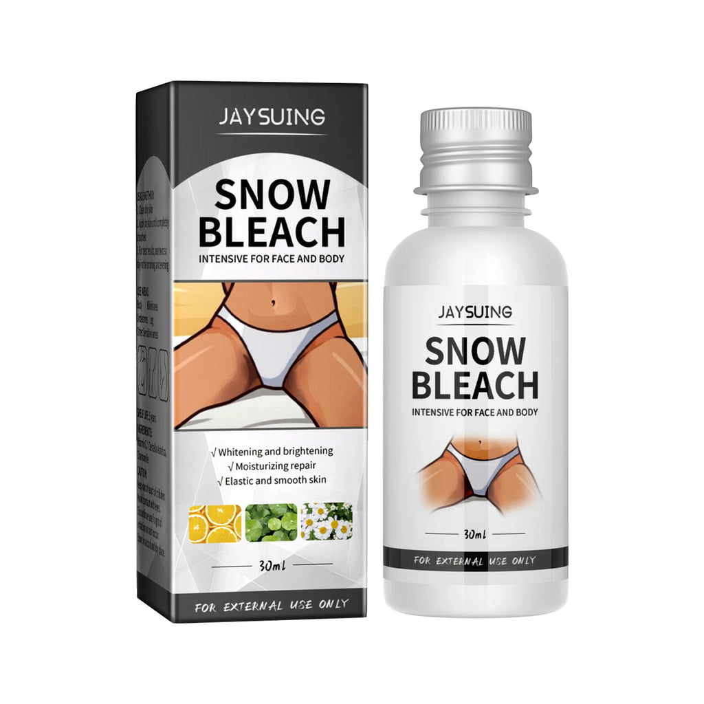 Body Snow Bleach Cream Nicotinamide Brighten Private Parts Underarm Bleaching Armpit Elbow Knees Joint Removal Dark Spot Melanin Qme 30ml