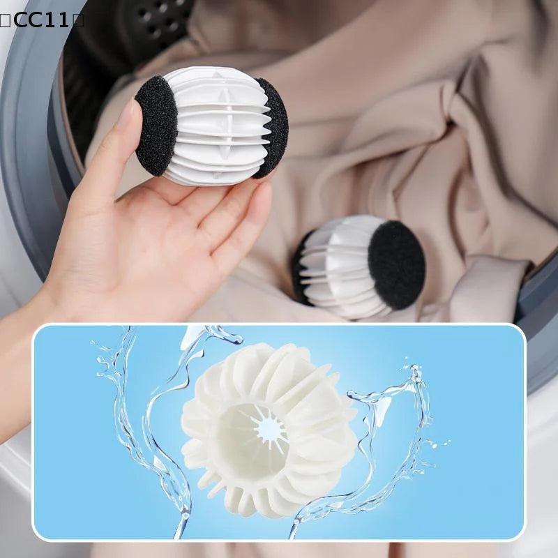 Anti-tangling Magic Laundry Balls Lint Remover Bag Absorber Clean Qme