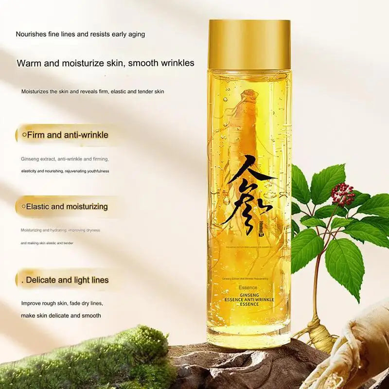Ginseng Face Serum Anti-wrinkle Hydrating Moisturiz Essence Brighten Toner Ginseng Extract Moisturizing Oil Brightening Essence Qme