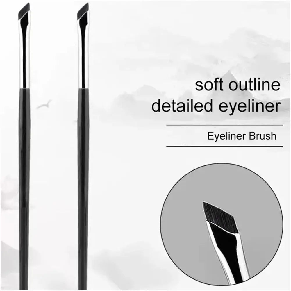 1PCS Upgrade Blade Eyeliner Brush Ultra Thin Fine Angle Flat Eyebrow Brush Liner Brow Place Makeup Brush Precise Detail Brush Qme