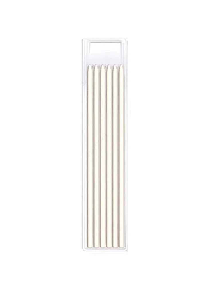 Carpenter Mechanical Pencil 2.8mm with Sharpener & Refills,for Woodworking Construction Long Head Carpenter Pencil Stationery Qme white refills