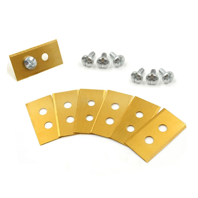 A02F-Robotic Lawnmower Replacement Blades- 9PCS For Mammotion Luba Yuka All Series Including Screwdriver Set Qme