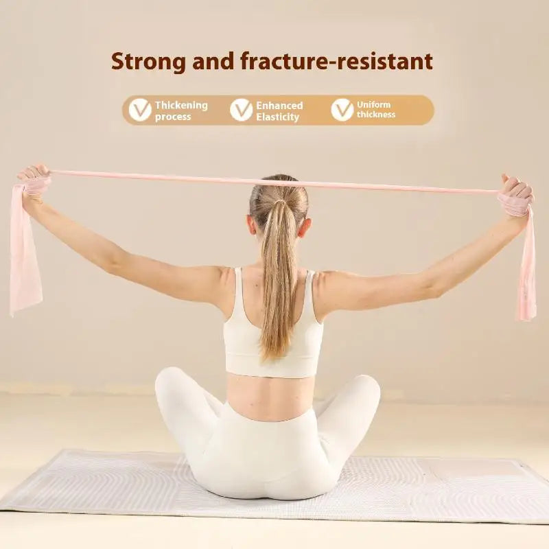 Yoga Tension Home Use Beginners Stretching Training Resistance Band Qme