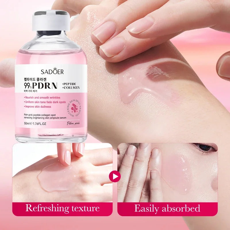 Salmon Pink Peptide Collagen Egg Essence Multi Fade Dull Deeply Qme