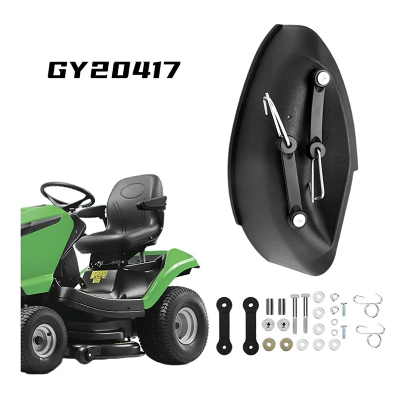 A02F-Mulch Cover And Mounting Hardware Lawn Mower Bagger Grass Chute Latches For John Deere Sabre Scotts Lawn Lawn Mower Deck Pa Qme As Shown NONE
