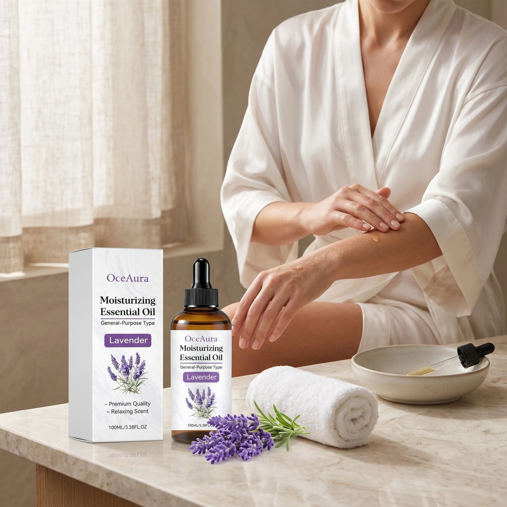 Oceaura Lavender Massage Essential Oil Improve Dry Moisturizier Anti Qme