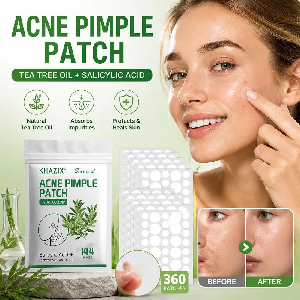 Hydrocolloid Acne Pimple Patch Salicylic Acid Tea Tree Oil Inflamed Qme