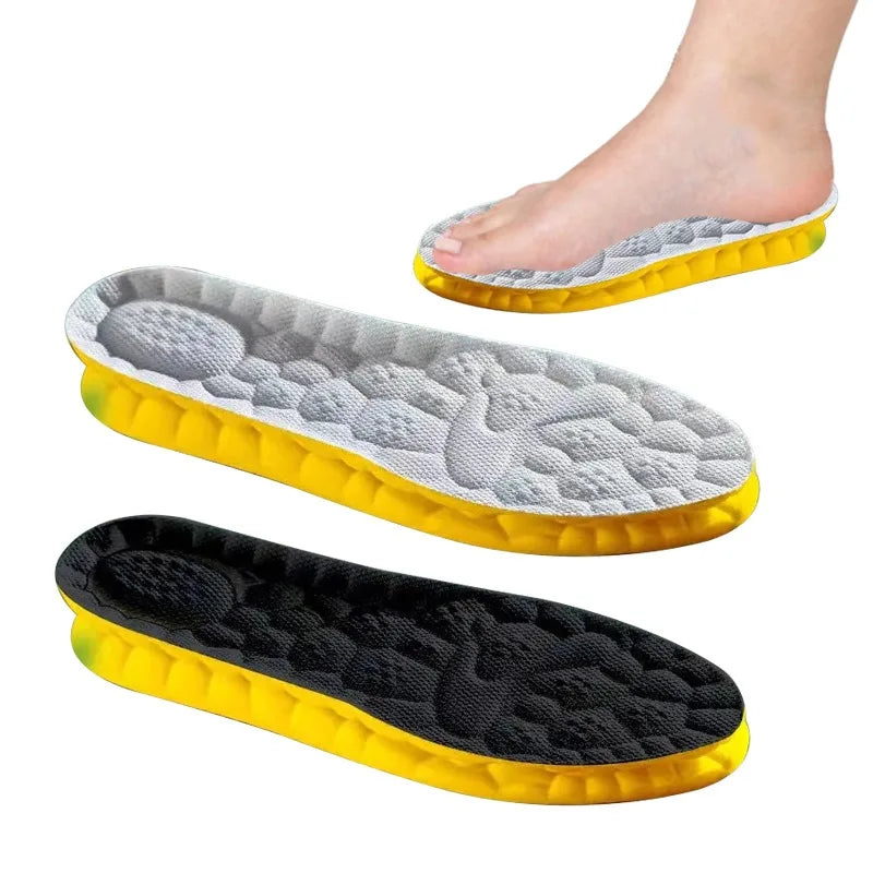 Soft Shoe Pads Support Shock Absorption Cushion Work Comfort Orthotic Insoles for Men Women Heavy Duty Support Pain Relief Qme