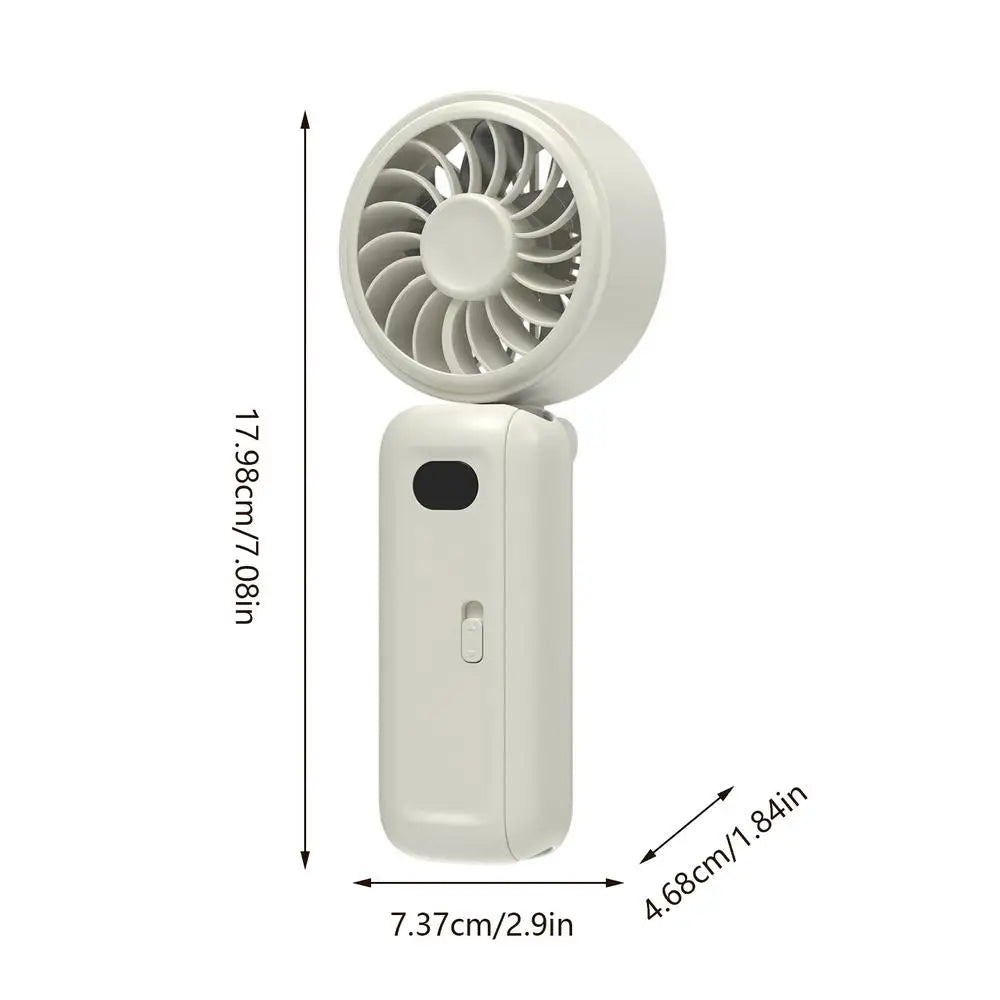 Clip On Fan Rechargeable Handheld Personal Mini Personal Fan Portable Cooling For Home Bedroom Office Desk Table Stroller Travel Qme China Mainland B