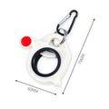 Square Cable Tie Organizer Fluorescent Cable Tie Organizer Portable Reusable Storage Cable Tie Holder Cable Tie Storage Tool Qme Round