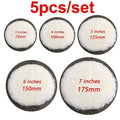 3/4/5/6/7 Inch Polishing Kit One Polishing Pad Car Waxing Sponge Disk Wool Wheel Auto Paint Care Polisher Pads for Car Polisher Qme 5pcs set