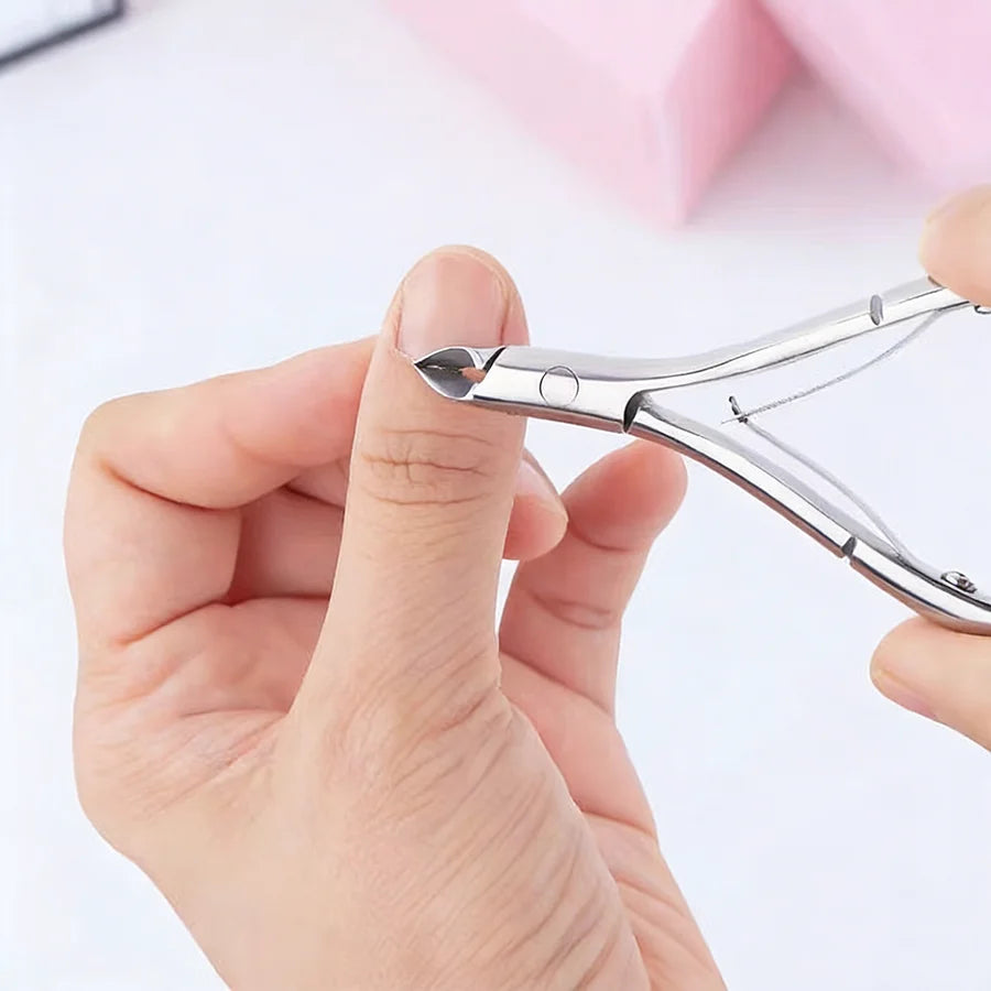 Professional Nipper Dead Skin Cuticle Remover Durable Sharp Manicure Qme