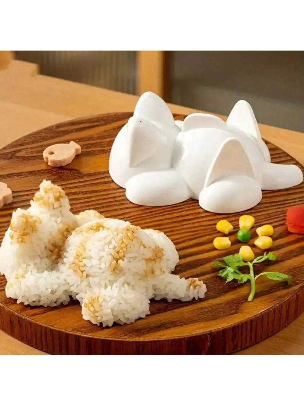 Cat Shaped Sushi Mouldsushi Mold Creative Rice Ball Maker Portable Qme