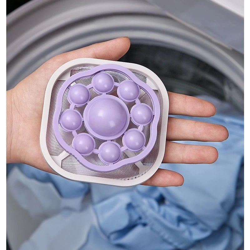 Washing Machine Filter Hair Remover Household Laundry Ball Cleaning Qme
