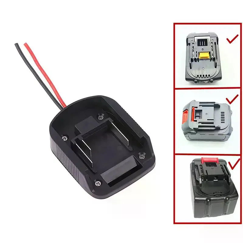 DIY Battery Cable Adapter Connector Output 18V Li-ion BL1830 BL1840 Qme