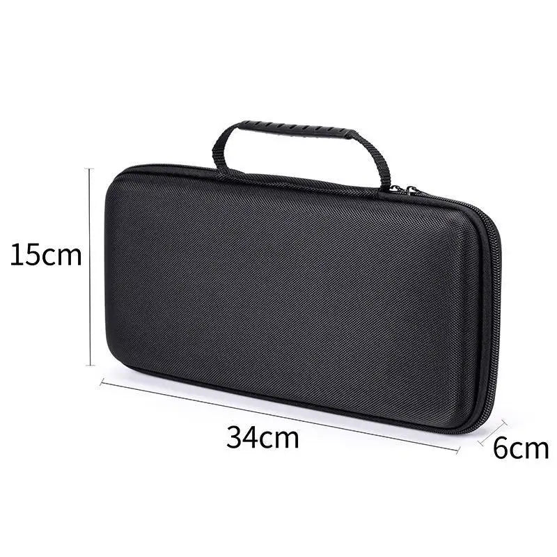 EVA Hard Case Illuminated Keyboard Bag Storage MX Keys Mini Qme Black