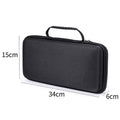 EVA Hard Case Illuminated Keyboard Bag Storage MX Keys Mini Qme Black