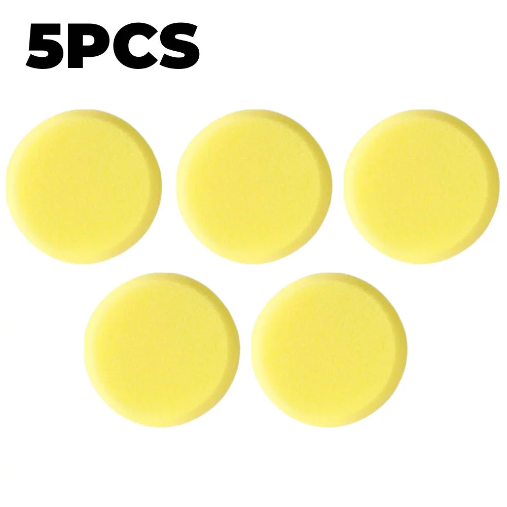 5-20PCS Ceramic Sponge Round Shape Coloring Cleaning Water Absorbing Sponge for DIY Crafts Sculpture Pottery Painting Tools Qme 5pcs
