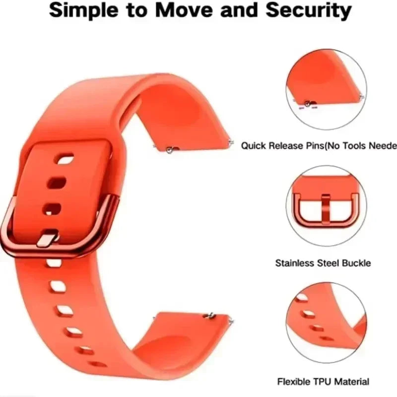 Protector Case+Silicone Strap For Xiaomi Redmi Watch 5 active/5 Lite Full Cover Screen TPU Soft Shell and Breathable Sport Band Qme