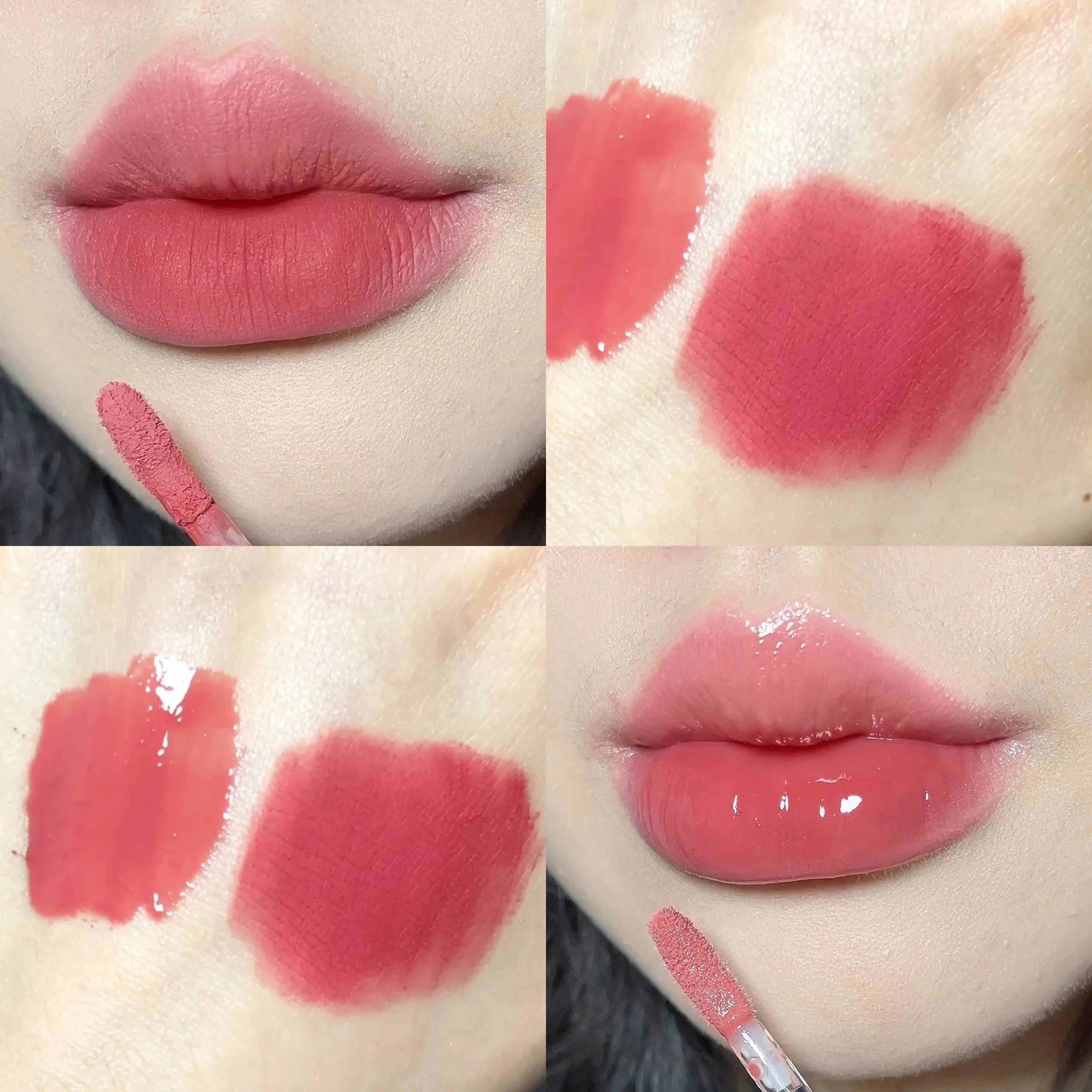 6 Colors Sexy Red Liquid Lipstick Moisturizing Lip Glaze Tint Long Lasting Matte Lip Mud Waterproof Velvet Lipstick Lips Makeup Qme 3