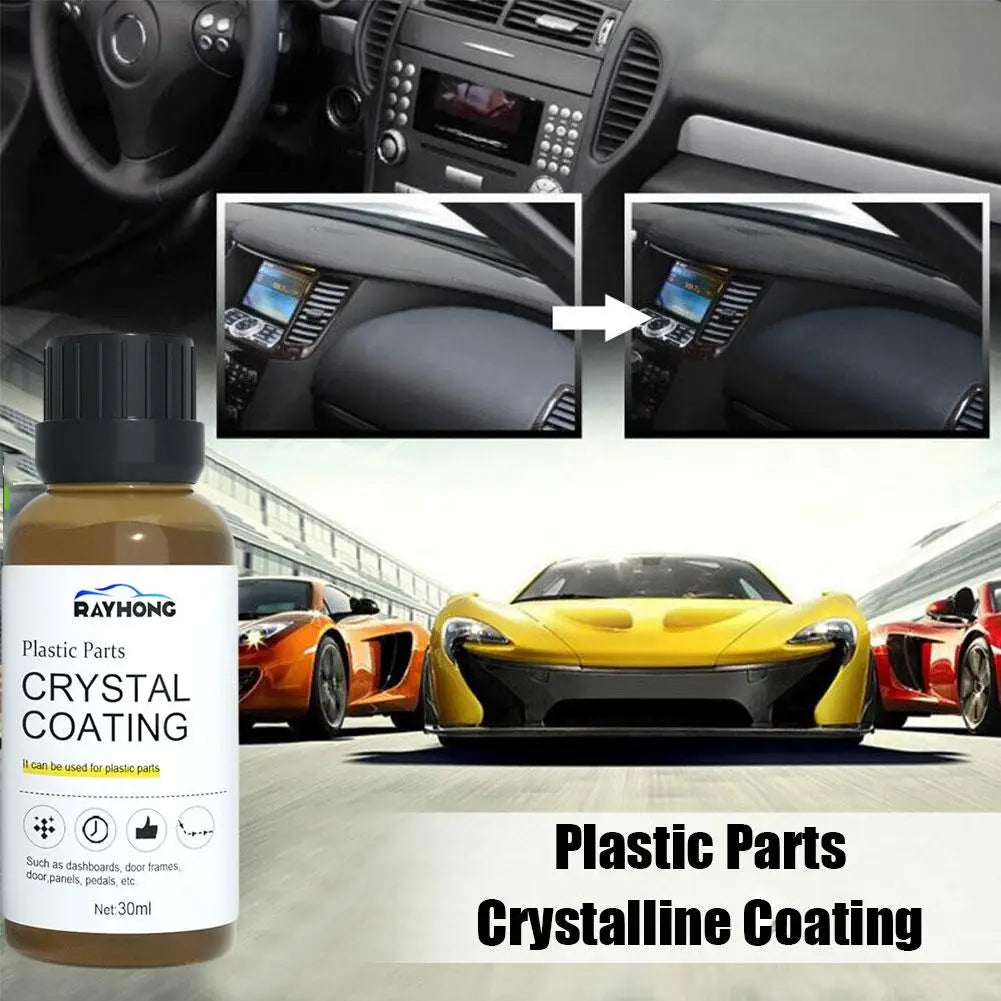 Crystal Coating Refurbish Agent Plastics Parts Sponge Long Duration Qme