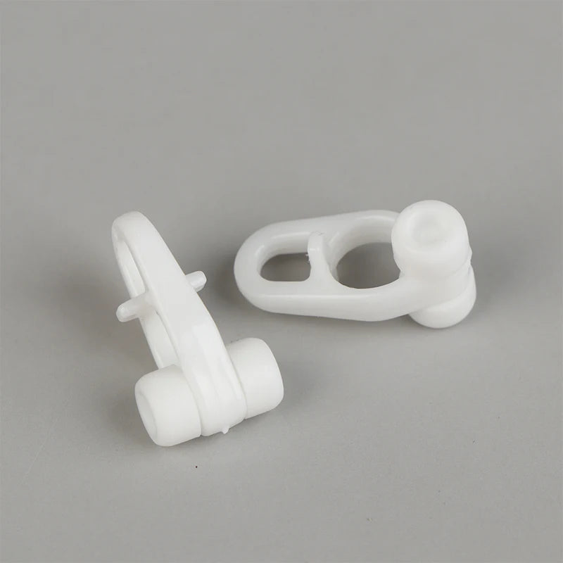 Universal Straight Rail Curved Slider Curtain Hook Ring Lightweight Qme