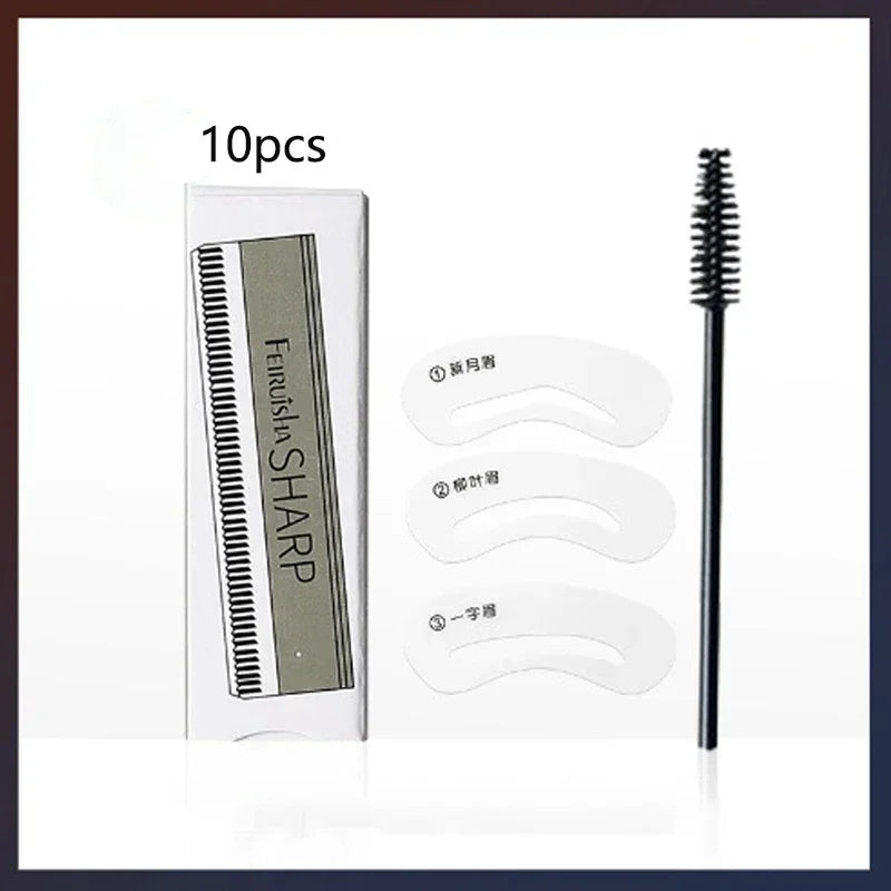 Waterproof Art Tint Makeup Eye Brow Pen 5pcs Professional Microblading Pencil Eyebrow Tattoo Tint Enhancers Cosmetic Wholesale Qme Eyebrow trimmer