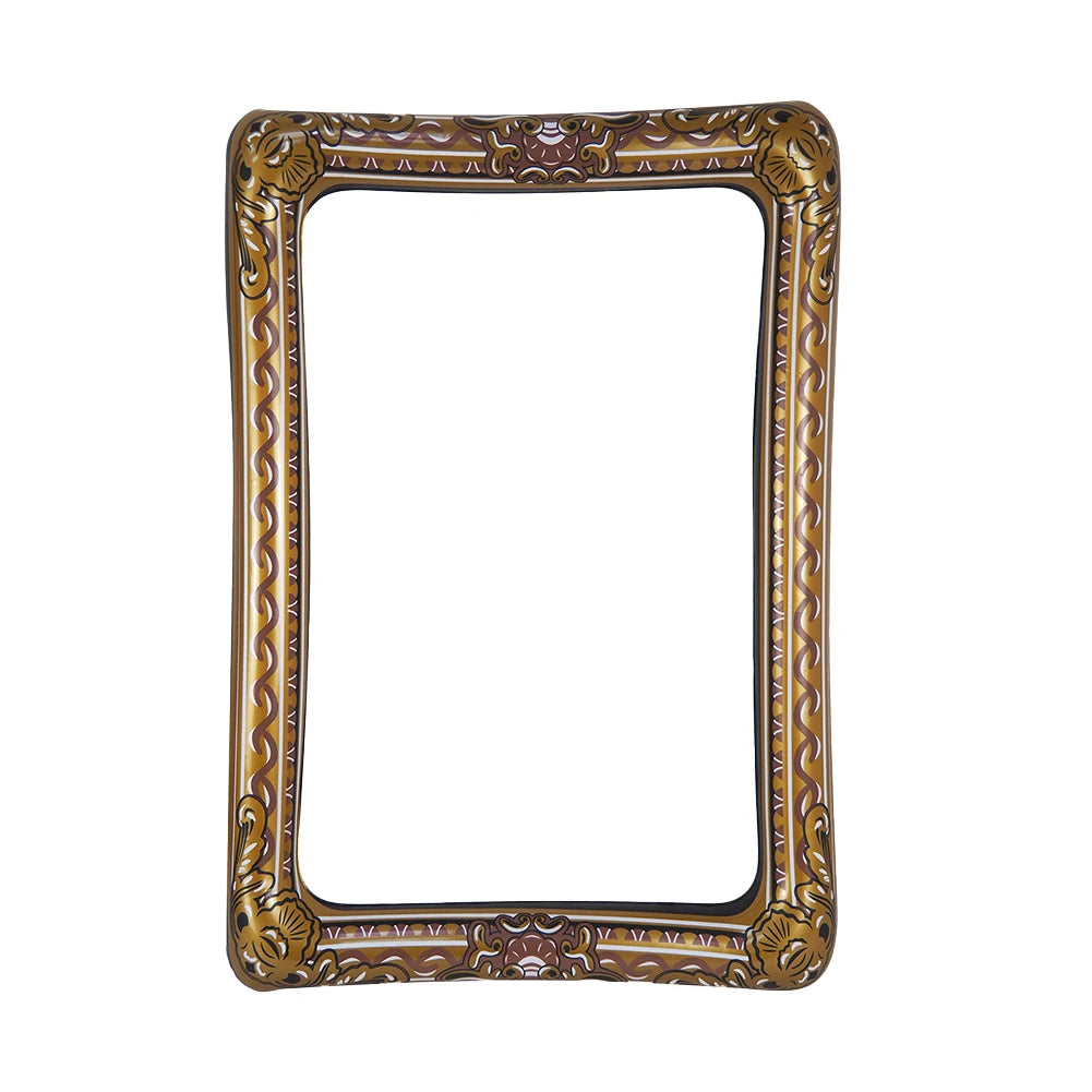 PVC Inflatable Selfie Frame Beautiful Photo Booth Props Photo Props for Wedding Birthday Party Supplies Qme 1pc