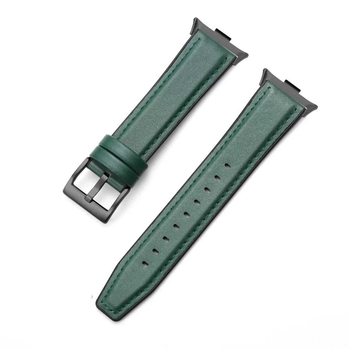 Band Leather Bracelet for Redmi watch 4 Wrist Strap for Xiaomi Mi band 8 pro watchband Smart watch Sports Strap Accessoeies Qme GreenB-B Redmi Watch4