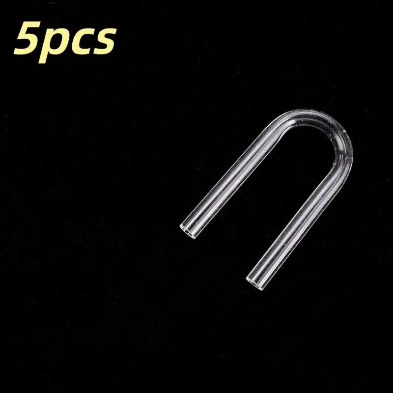 Air Tube Filter Connecting Accessories U Shape Acrylic Aquarium Qme