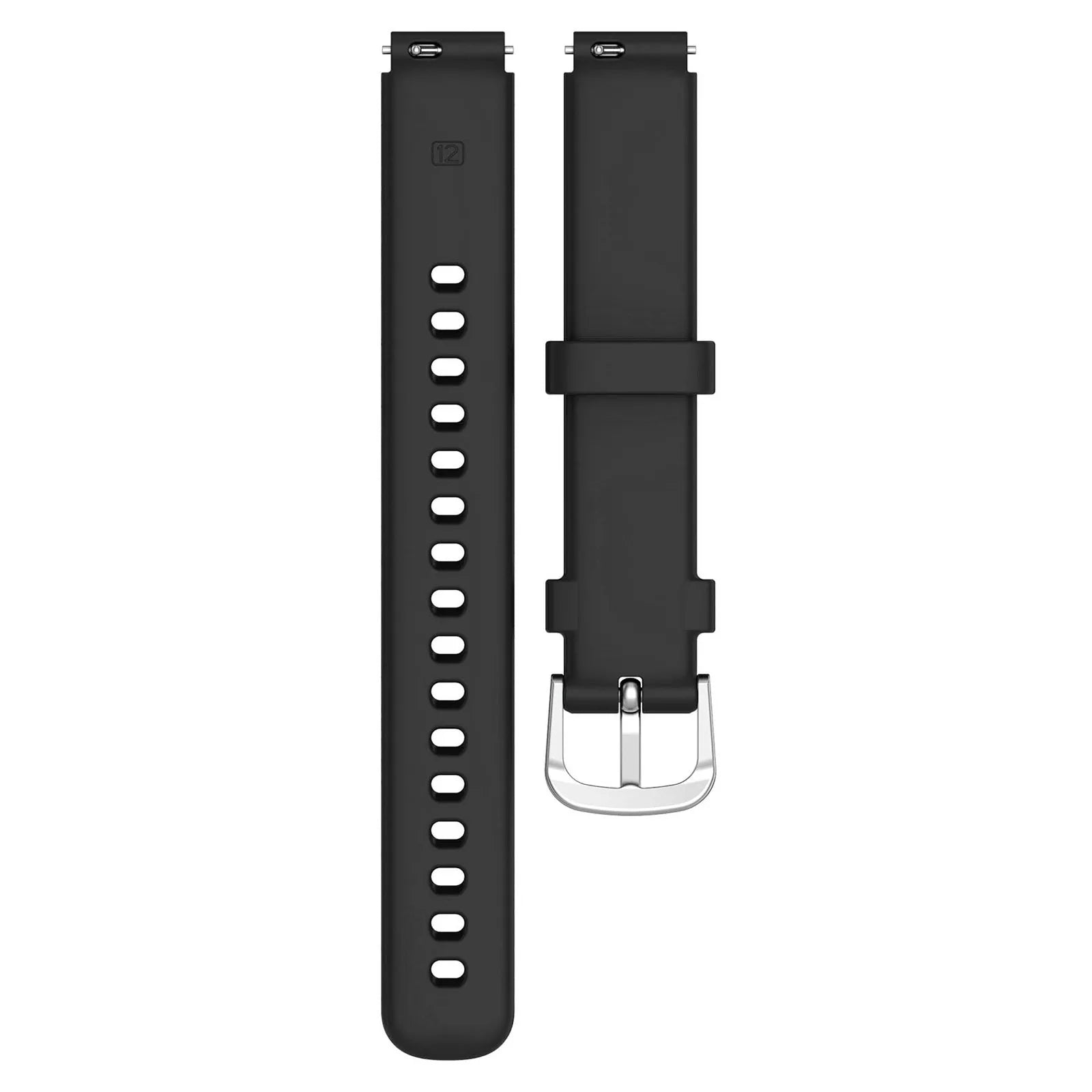 Silicone Sport Watch Strap for Google Fitbit Air Fitness Tracker Sport Replacement Strap for Men Women Health Activity Tracker Qme black